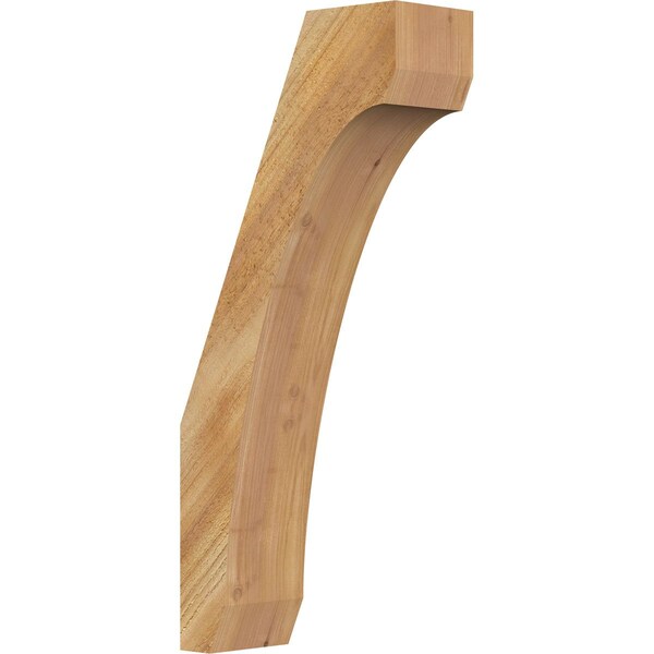 Ekena Millwork 4"W x 10"D x 22"H Legacy Rough Sawn Knee Brace, Western Red Cedar BRC04X10X22LEC00RWR - main